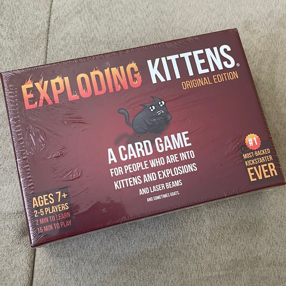 Exploding Kittens Brand New Sealed - relisted
